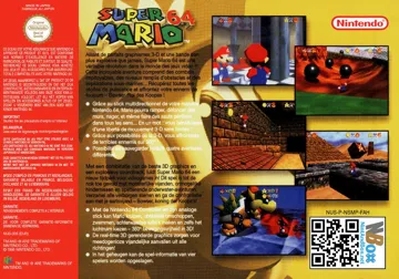 Super Mario 64 (Europe) (En,Fr,De) box cover back